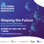 Israel Blockchain summit 2018