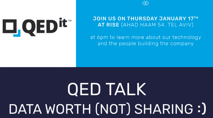 QED Talk - Data worth (not) sharing
