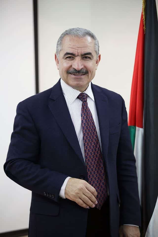ראש הממשלה הפלסטיני מוחמד אשתייה