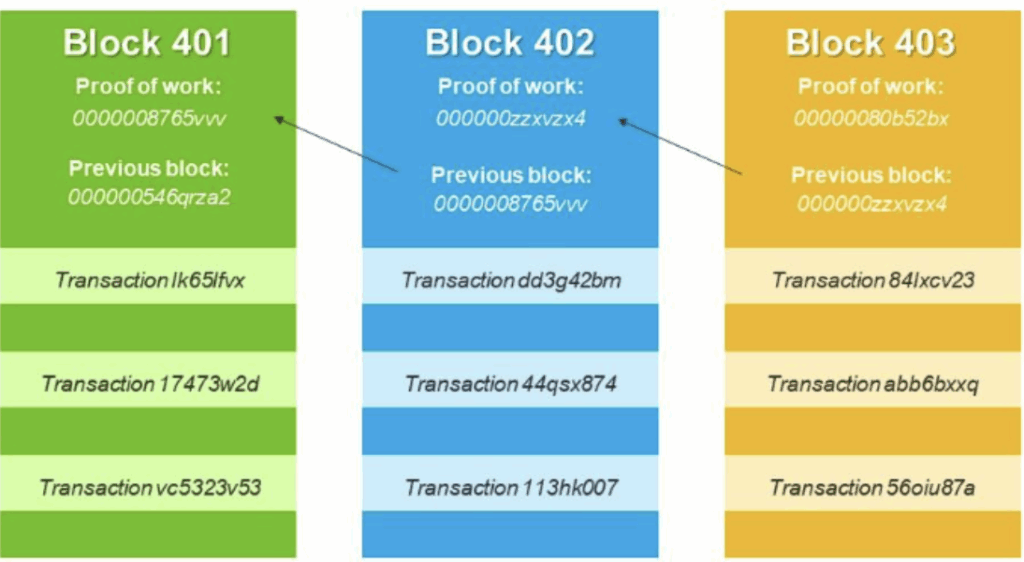 טבלה המפרטת את נתוני הטרנזקציות