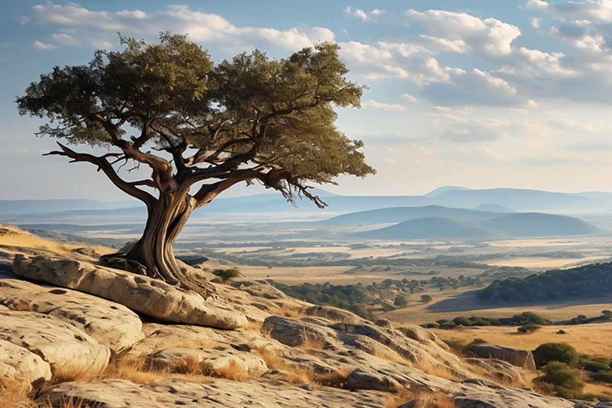 עץ באמצע המדבר