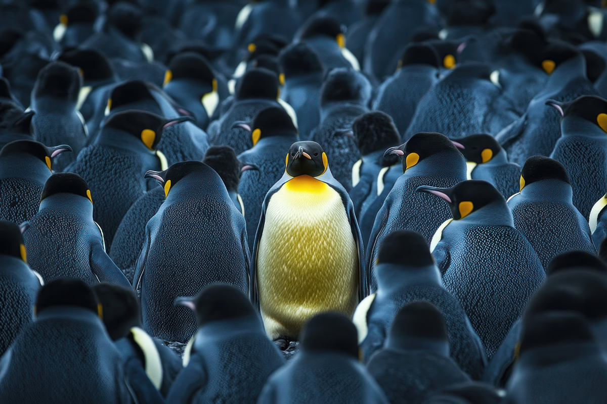 פינגווין בלהקת פינגווינים